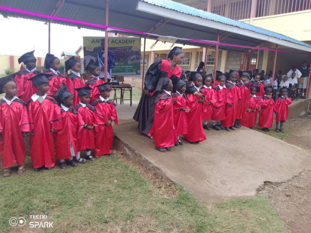 Graduation ceremony at Anpet Academy